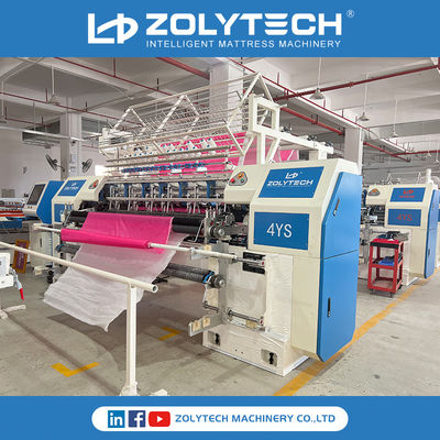 Máy chần chăn bông với thiết bị cán cho nhà máy may mặc