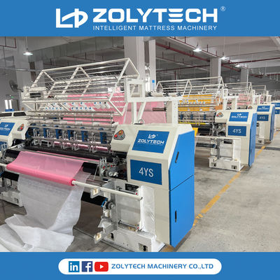 Máy chần bông chính xác của Trung Quốc để làm chăn lông vũ của Zolytech