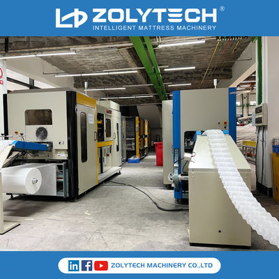 Dây chuyền sản xuất lò xo bỏ túi trên máy vi tính Máy cuộn lò xo bỏ túi 380V 220V ZLT-PSD180 180 chiếc / phút