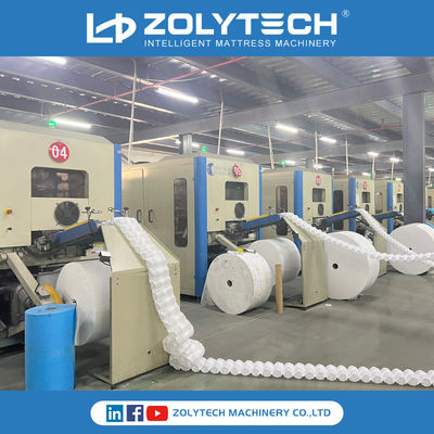 Máy lắp ráp lò xo bỏ túi ZLT-PS180S Máy lò xo nệm OEM