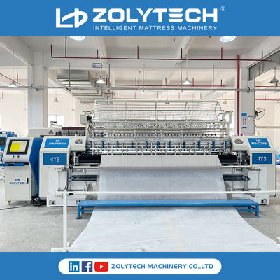 Máy chần bông đa kim ZOLYTECH Khóa vi tính Stich cho chăn bông