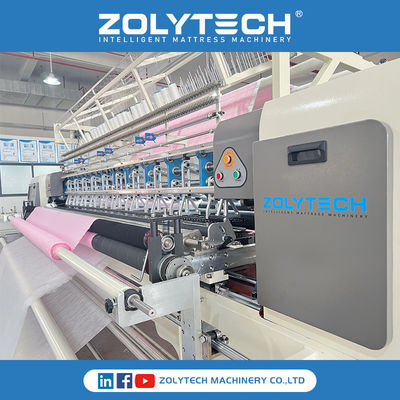 Máy quilting Shuttle lớn Máy quilting nệm liên tục cho chăn