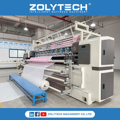 ZOLYTECH công nghiệp nệm Quilting máy Big Shuttle cho quần áo