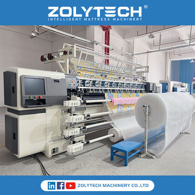 ZOLYTECH Máy Quilting nệm Multi Needle Shuttle Quilting Machine Cho Quilts