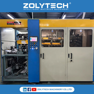 Máy đệm tự động xuân túi sợi dây servo gấp đôi 180 xuân / phút