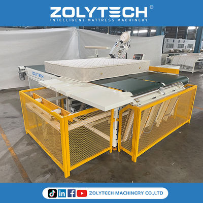 Singler 300U dây chuyền đầu may cạnh cho máy nệm góc điều chỉnh may