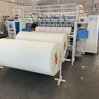 WV12 Máy chần nhiều kim dây chuyền máy tính tốc độ cao dùng cho nệm Khoảng cách kim 25,4mm