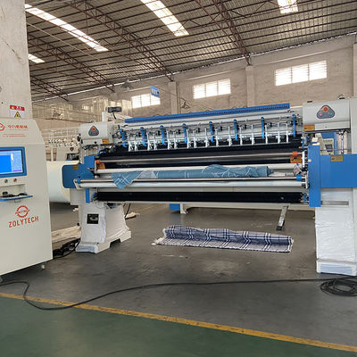 WV8 Máy chần nhiều kim dây chuyền máy tính tốc độ cao cho nệm Khoảng cách kim 25,4mm