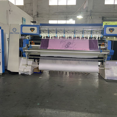 Dây chuyền máy chần vi tính WV15 1500 vòng / phút cho mền Máy móc nệm ZOLYTECH