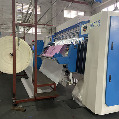 Máy chần gòn công nghiệp WV15 1500 vòng / phút Khâu chuỗi cho mền Máy móc nệm ZOLYTECH