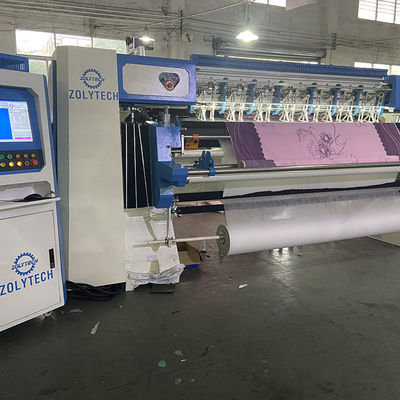 Máy khâu dây chuyền vi tính tốc độ cao WV15 Máy chần gòn công nghiệp 25,4mm Khoảng cách kim cho nệm