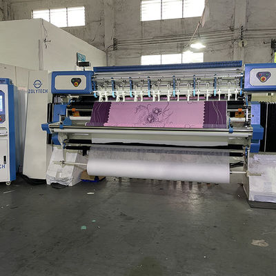 Máy khâu dây chuyền vi tính tốc độ cao WV15 Máy chần gòn công nghiệp cho nệm Khoảng cách kim 25,4mm