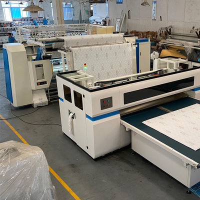 ZLT-HM Tốc độ cao máy tính hóa không tàu con thoi làm việc nệm Hemming máy 80mm Độ dày may cho nệm