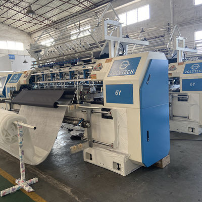 Máy chần gòn vi tính 500-1100 vòng / phút Con thoi vi tính hóa tốc độ cao cho mền và chăn