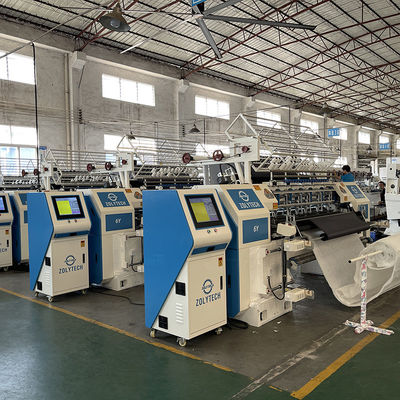Máy cắt khóa vi tính tốc độ cao Máy chần nhiều kim 60-150m / H cho nệm