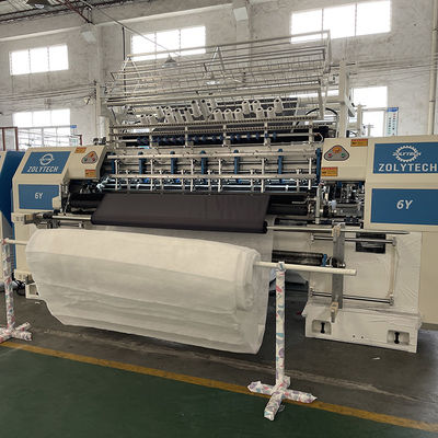 Máy chần nệm tự động Hệ thống máy tính hóa 60-130m / H 4,5KW X - Trục chuyển động 304,8mm