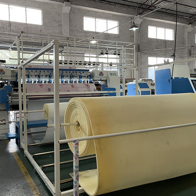 Máy chần gòn công nghiệp ZOLYTECH WV8 1000 vòng / phút Khâu chuỗi vi tính tốc độ cao cho mền và chăn