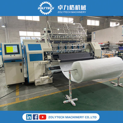 Máy chần ZOLYTECH cho nệm và chăn Máy chần nhiều kim Máy làm nệm ZLT-YS-64