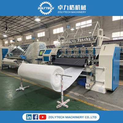 Máy làm nệm ZOLYTECH Máy chần bông đa kim Máy chần bông cho nệm và chăn ZLT-YS-64