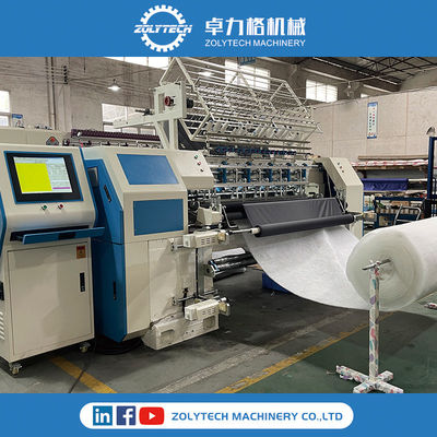 Máy chần bông nhiều kim phụ tùng máy chần bông tự động liên tục
