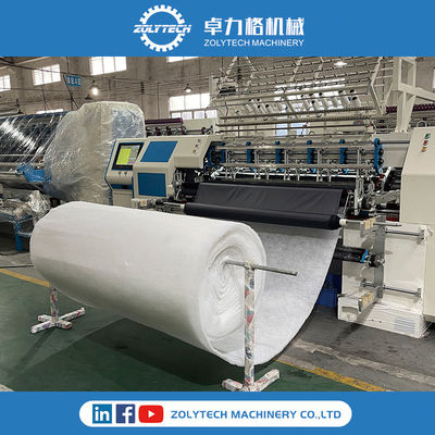 Máy chần sợi dây chuyền Máy chần bông động cơ servo Máy chần bông đa kim Máy chần bông đa kim