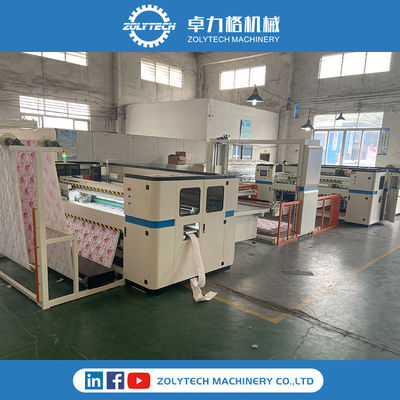 Hệ thống gấp mép nệm Máy uốn tấm tự động Hệ thống viền ZOLYTECH ZLT-HM