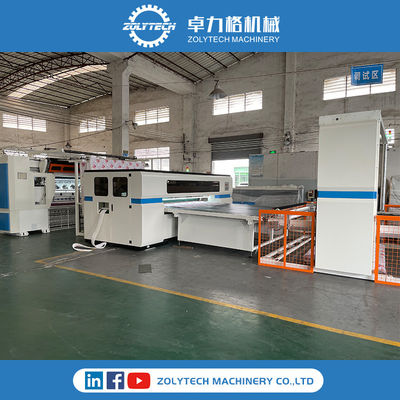 Máy viền bảng tự động ZOLYTECH ZLT-HM Hemmer Trạm viền tự động để sản xuất nệm