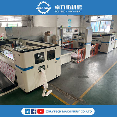 Trạm viền ZOLYTECH ZLT-HM hệ thống gấp mép nệm tự động