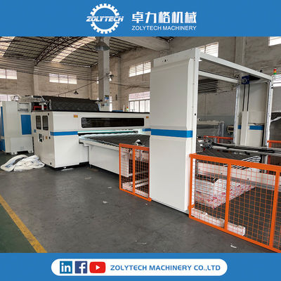 Hệ thống viền bằng máy vi tính Máy uốn nệm tự động Độ dày 80mm Làm việc không thoi 10KW