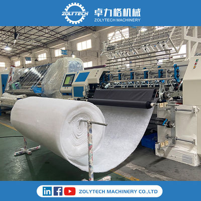 Máy chần sợi dây xích Máy chần bông động cơ Servo Máy chần kim đa năng ZOLYTECH
