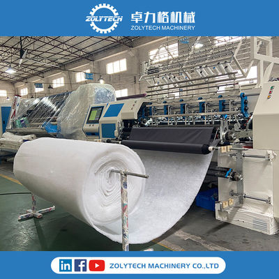 Máy chần nhiều kim Máy chần động cơ servo Máy chần dây xích đa kim